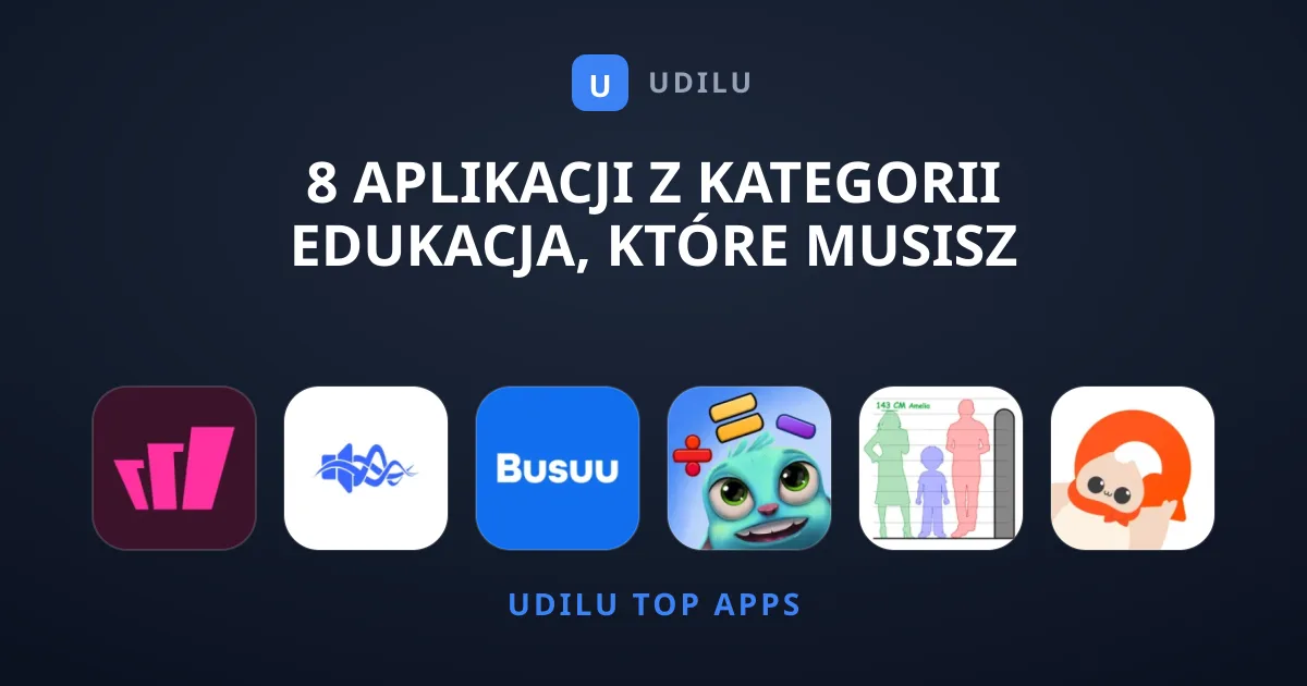 8 aplikacji z kategorii Edukacja, które musisz pobrać